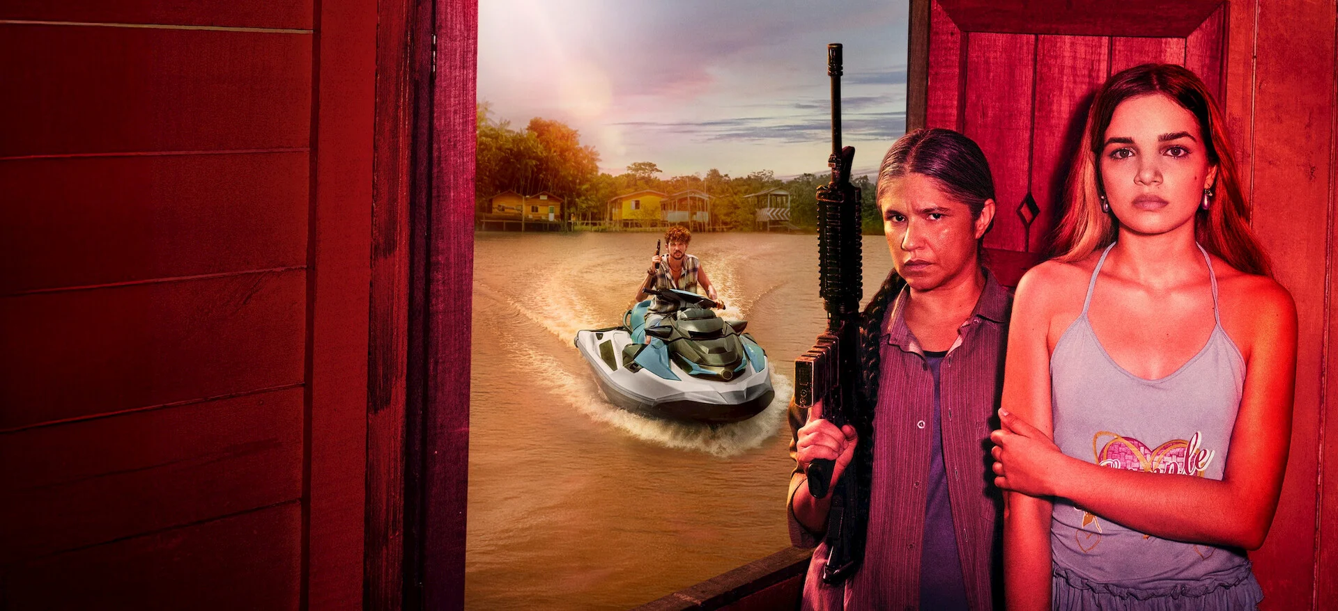 Personagens da minissérie brasileira Pssica da Netflix