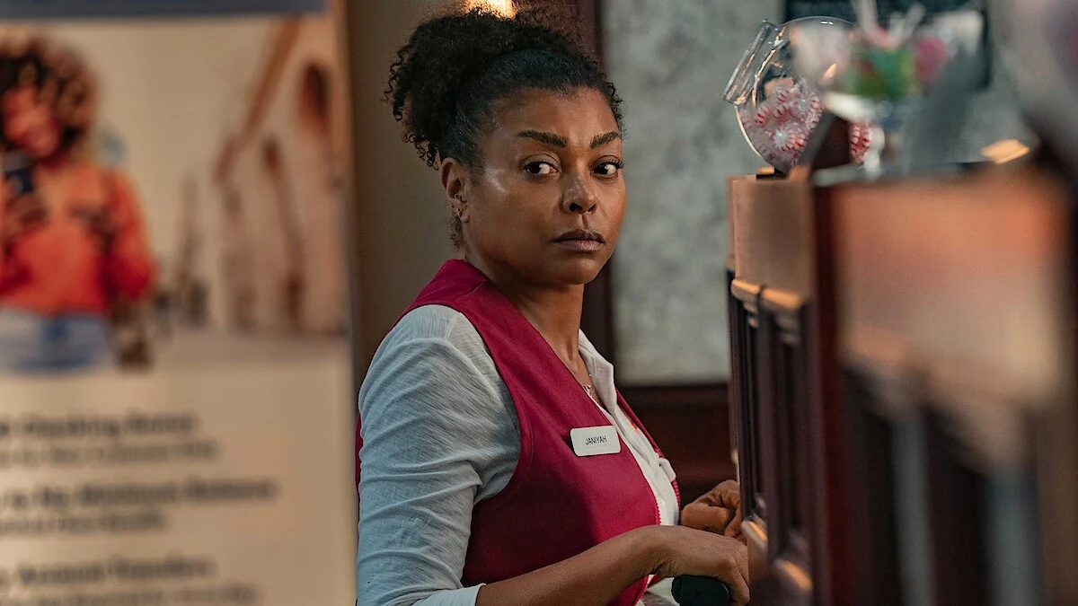 Janiyah, interpretada por Taraji P. Henson, em Até a Última Gota