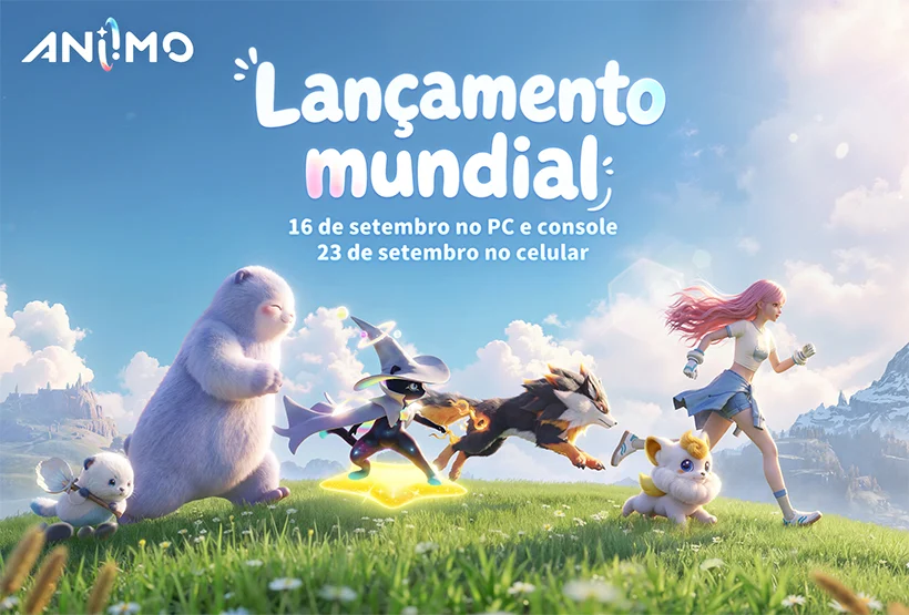Arte oficial do lançamento mundial de Aniimo