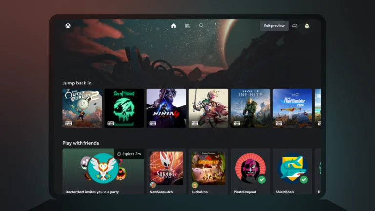 Xbox Cloud Gaming também pode ser acessado pelo navegador em dispositivos compatíveis — Imagem: Divulgação/Microsoft