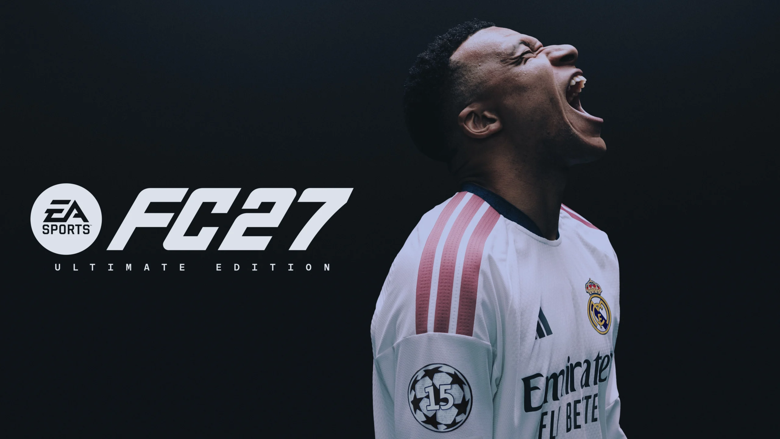 Arte oficial de EA SPORTS FC 27 com Kylian Mbappé
