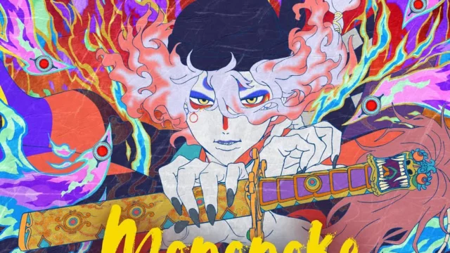 Boticário empunha sua espada em Mononoke O Filme Capítulo 2 As Cinzas da Ira