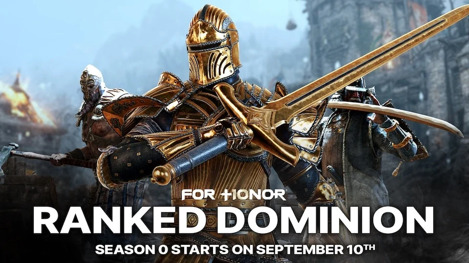 Partida do modo Dominion de For Honor durante a temporada de 2026