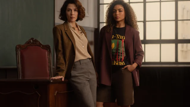 Marjorie Estiano e Any Gabrielly como Inez e Marina em Habeas Corpus