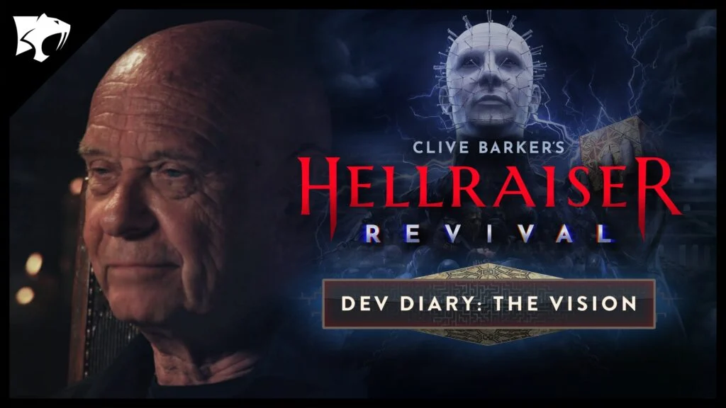 Doug Bradley fala sobre Hellraiser Revival ao lado de uma imagem de Pinhead