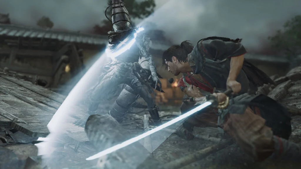 Musashi executa Issen em Onimusha Way of the Sword