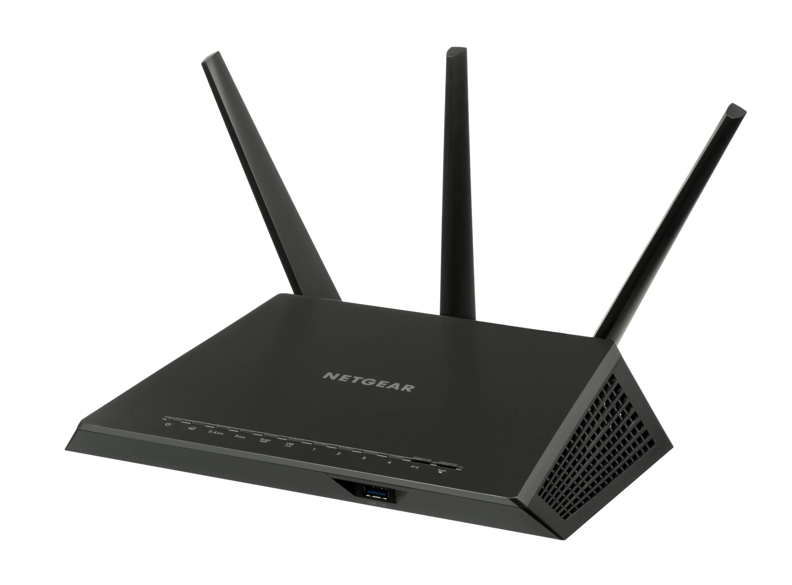 Roteador Wi-Fi com três antenas externas