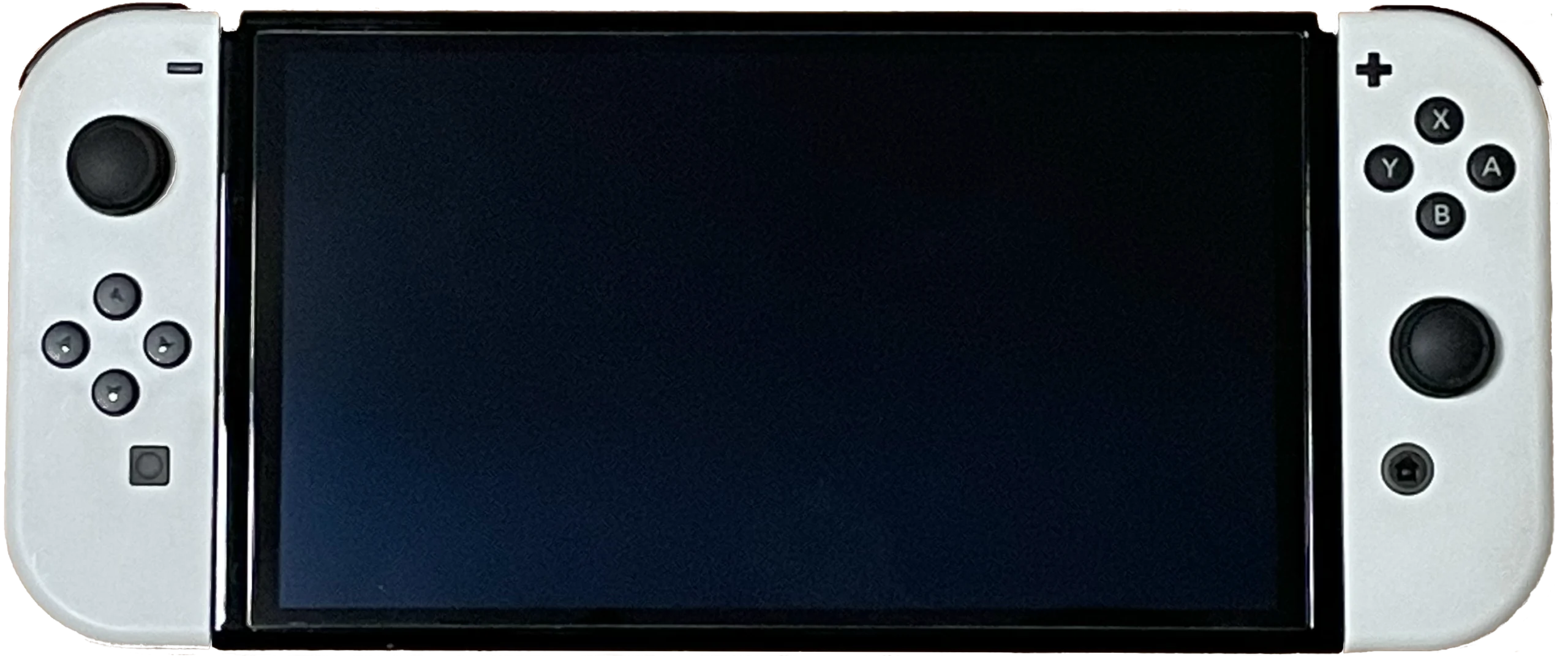 Nintendo Switch OLED visto de frente