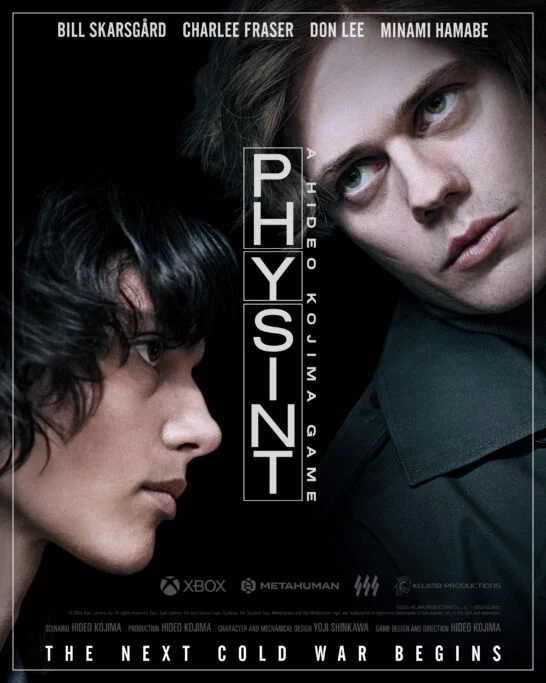 Bill Skarsgård e Charlee Fraser no novo pôster de Physint