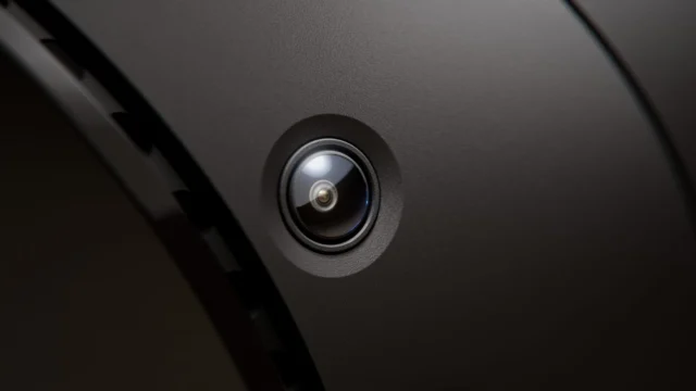 Câmera de rastreamento instalada na parte frontal do Steam Frame