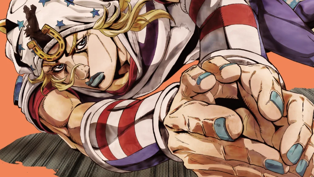 Steel Ball Run Anime's Opening Theme is "SPIN" by Kroi