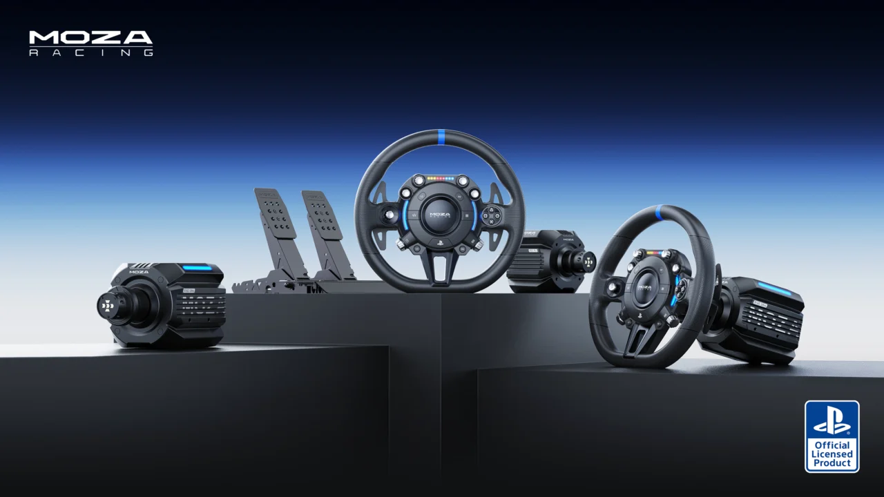 MOZA finalmente entra no PS5 com volantes Direct Drive e suporte nativo a Gran Turismo 7