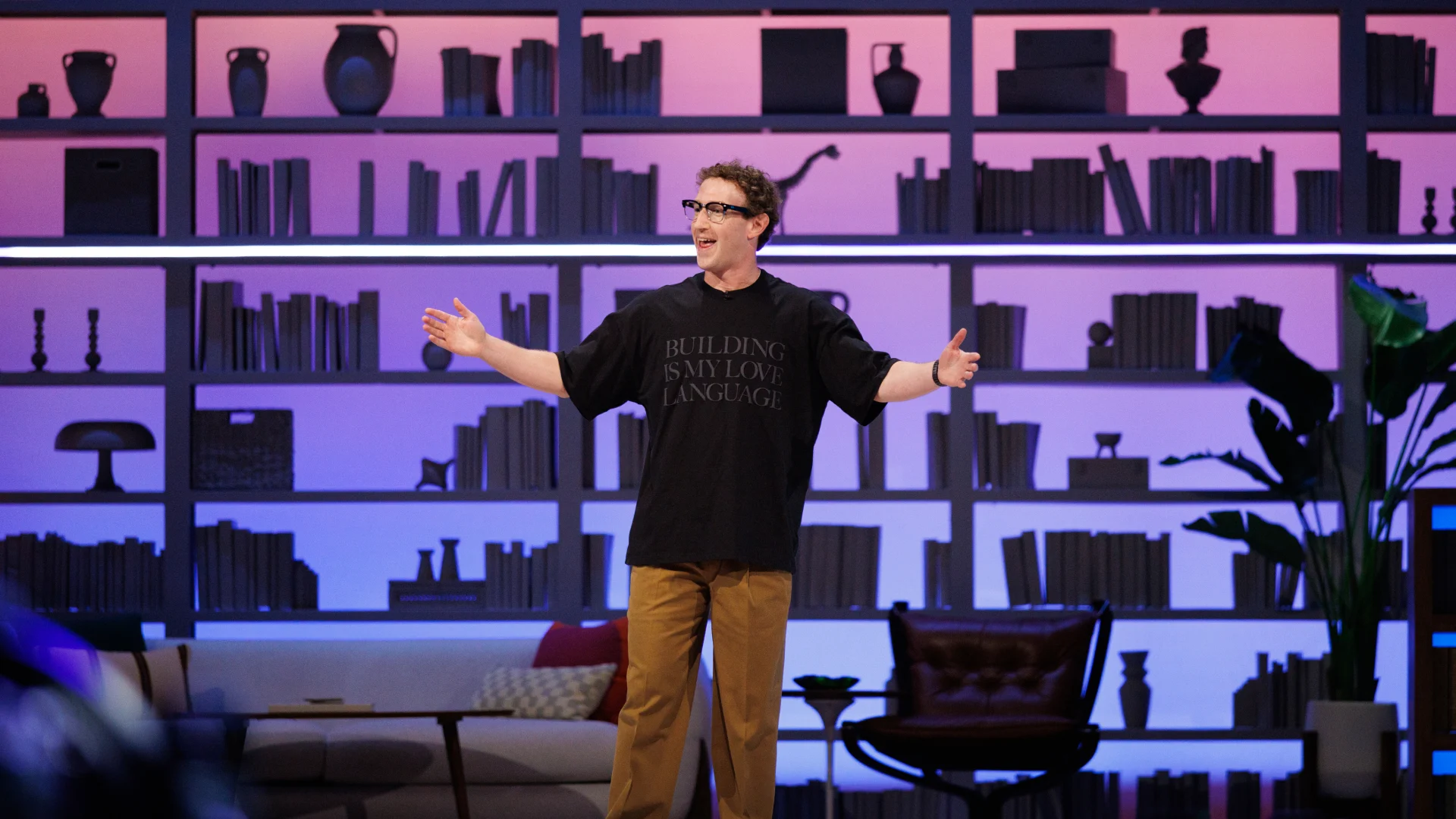 Mark Zuckerberg durante o Meta Connect 2026
