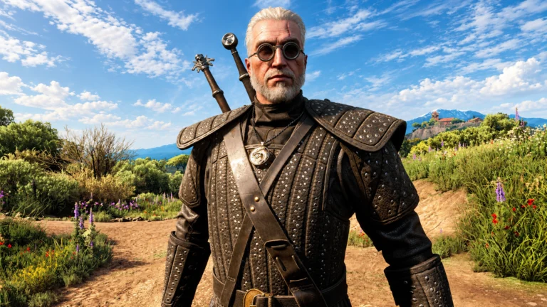 armadura da Netflix The Witcher 3