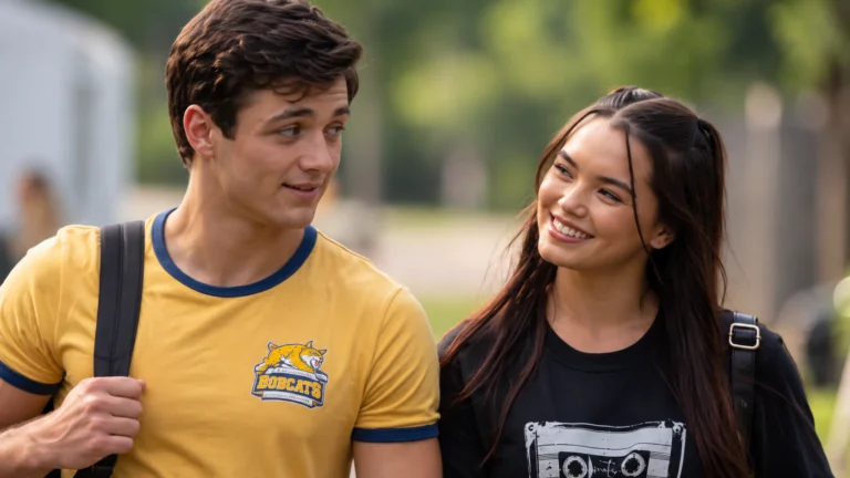 Sean e Flora terminam Beijar é a Parte Fácil juntos no sentido romântico: depois de um ano separados, eles se reencontram, conversam sobre como mudaram e se beijam.