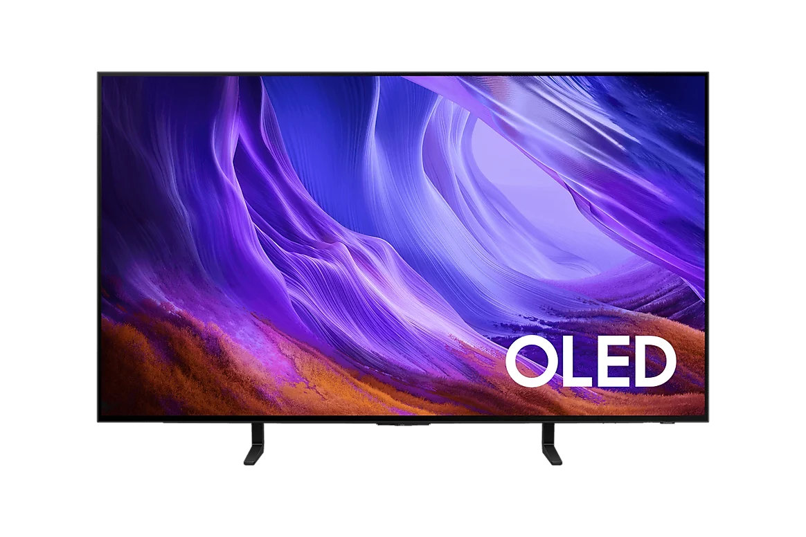 Samsung S85H OLED de 55 polegadas vista de frente
