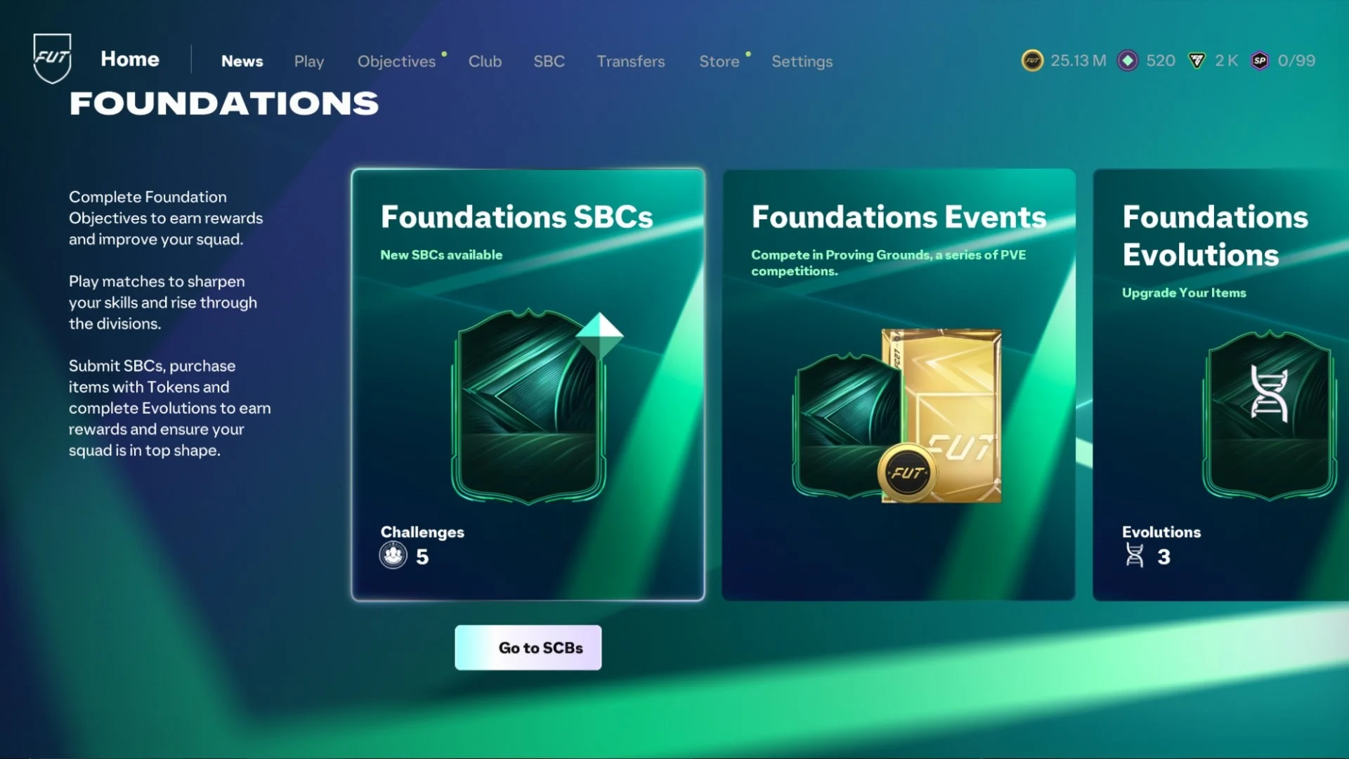 Central da Campanha do Ultimate Team de EA Sports FC 27