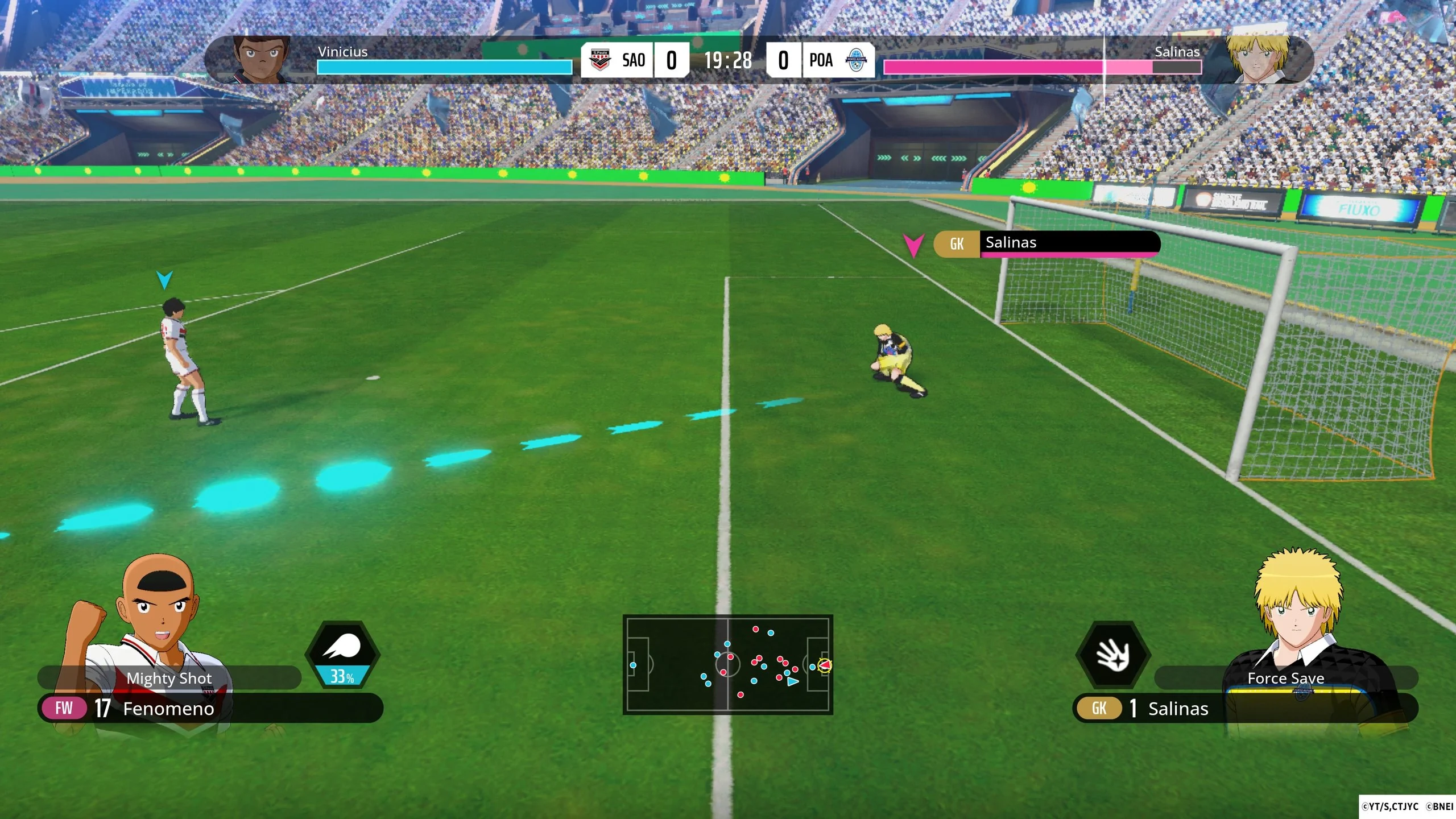 Captain Tsubasa 2 gameplay