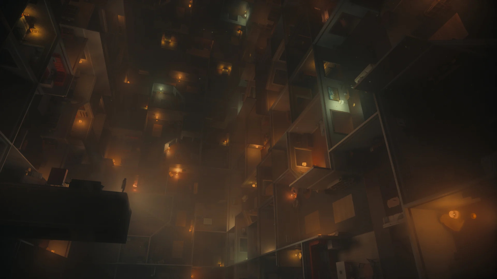 Ambiente surreal e distorcido em Control Resonant