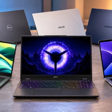 Lenovo lidera nosso ranking geral de marcas de notebook em 2026, mas Dell, ASUS, Acer, Samsung e Apple se destacam em categorias como suporte, custo-benefício, tela, bateria e construção.