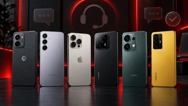 comparamos 18 marcas de celular no reclame aqui estas sao 5