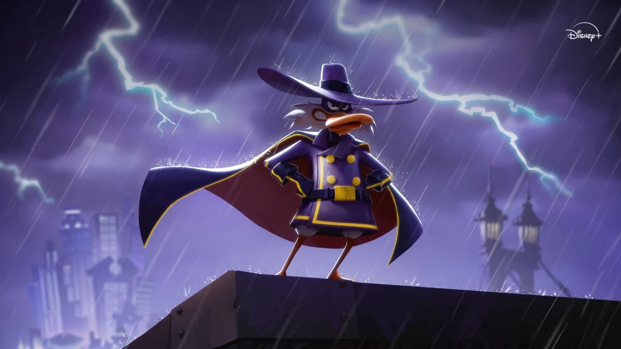 Darkwing Duck em arte oficial da nova série do Disney+