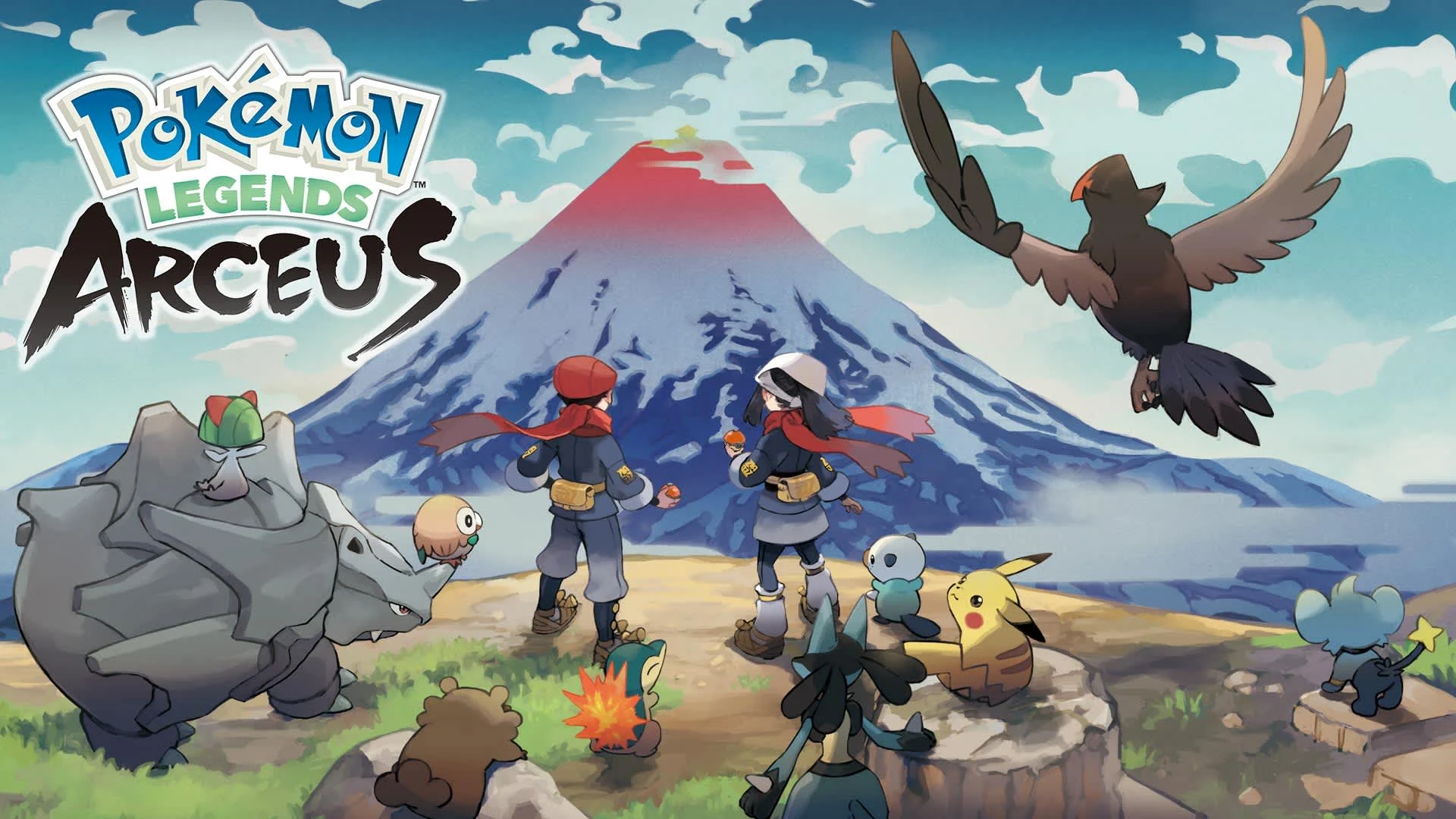 Pokémon Legends Arceus rodando no Nintendo Switch