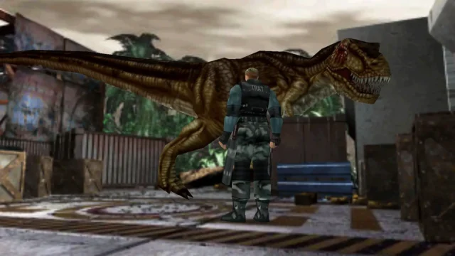 Tiranossauros em Dino Crisis 2