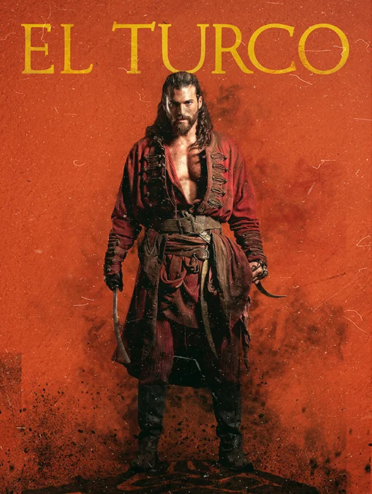 Pôster oficial da série El Turco com Can Yaman