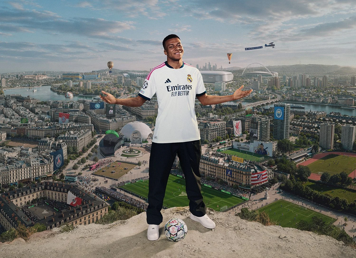 Kylian Mbappé em imagem oficial do EA Sports FC 27