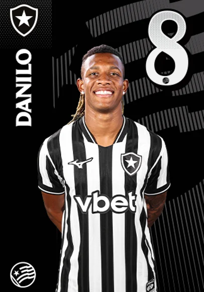 Danilo com a camisa do Botafogo em 2026