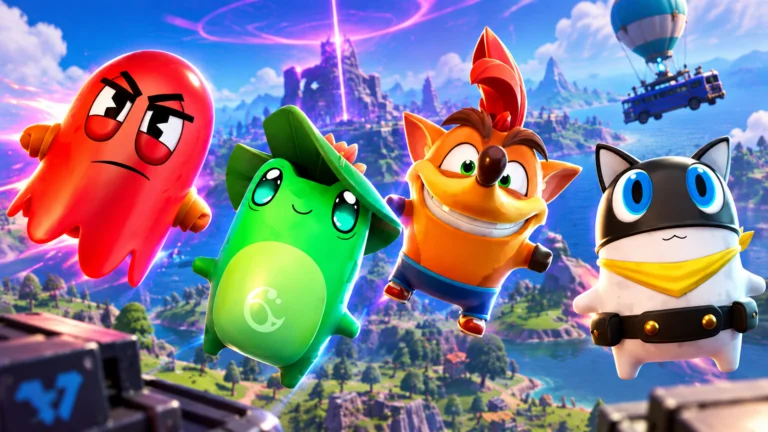 Fortnite ganhou novos Sprites hoje; veja onde encontrar Crash, Blinky e todos os outros