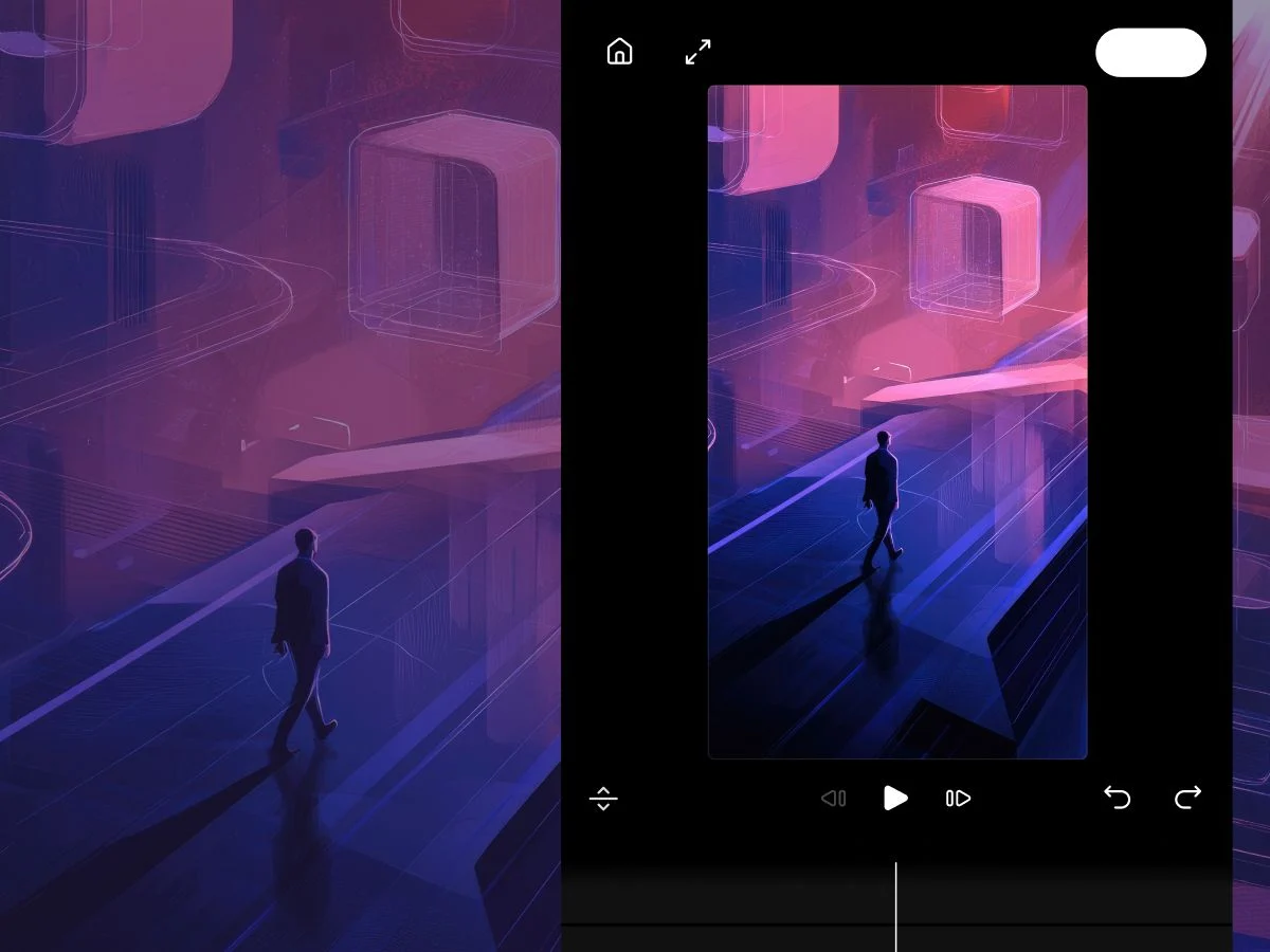 Recursos de inteligência artificial generativa no Adobe Premiere para Android