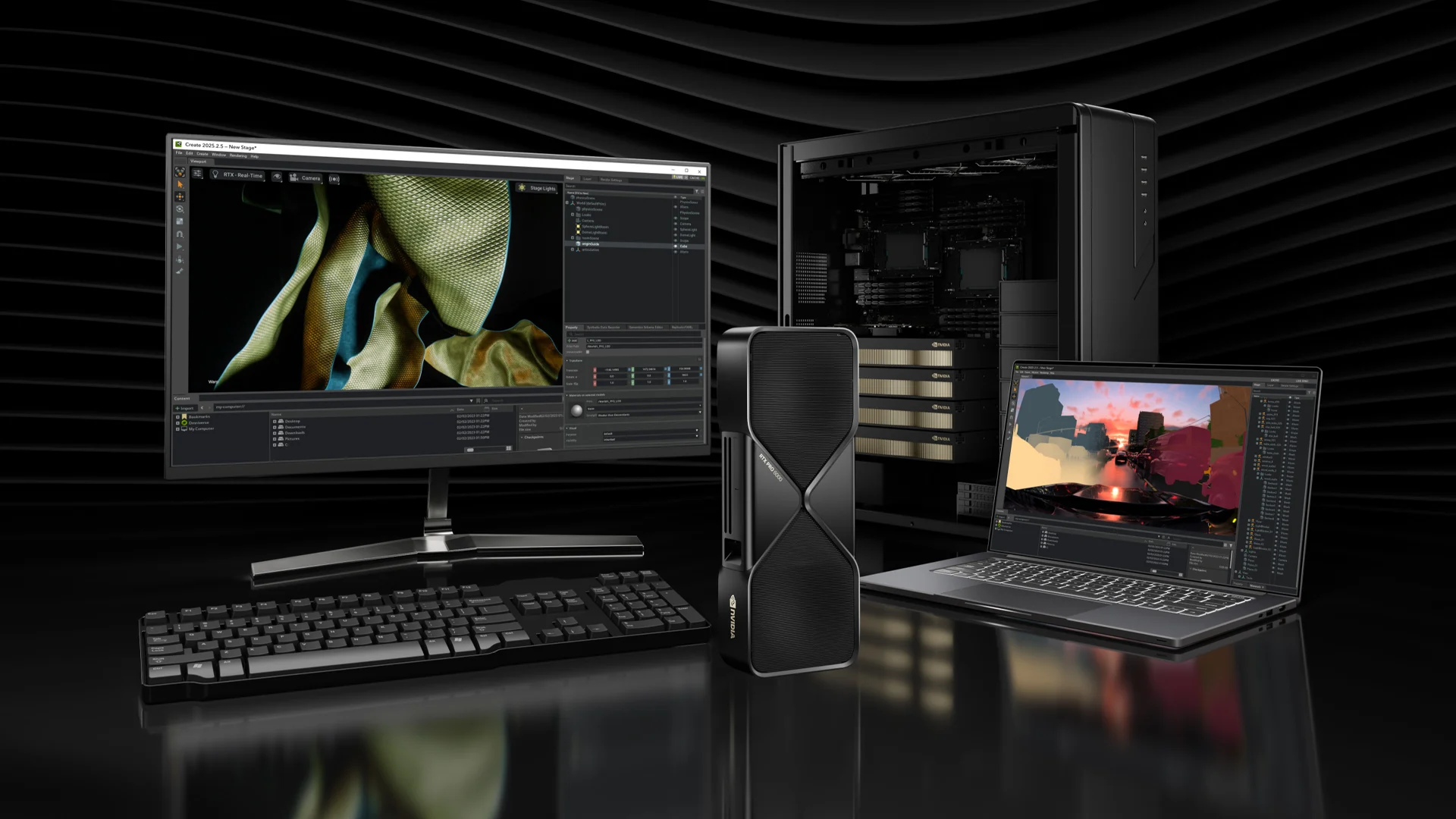 Workstations equipadas com GPUs profissionais NVIDIA RTX PRO Blackwell
