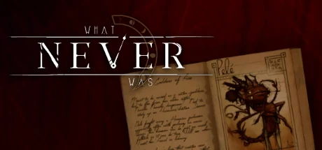 Objetos e caderno em What Never Was