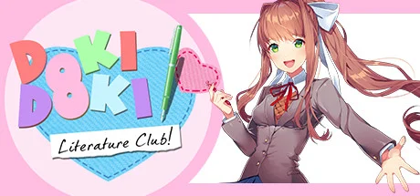 Monika em Doki Doki Literature Club