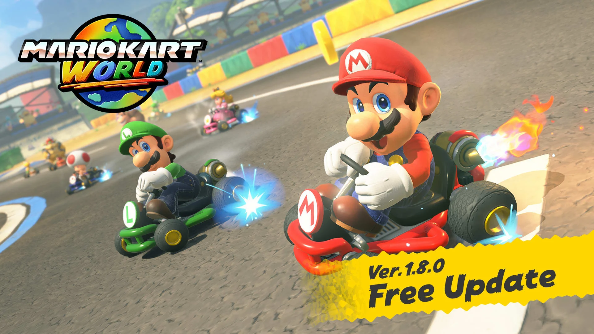 Mario Kart World recebe atualização gratuita com pistas clássicas