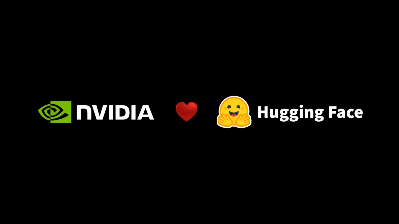 NVIDIA e Hugging Face em imagem oficial do acordo de aquisição de US$ 12,93 bilhões