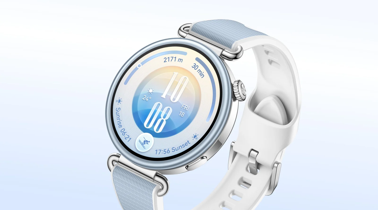Huawei Watch GT 7 de 41 mm em acabamento claro