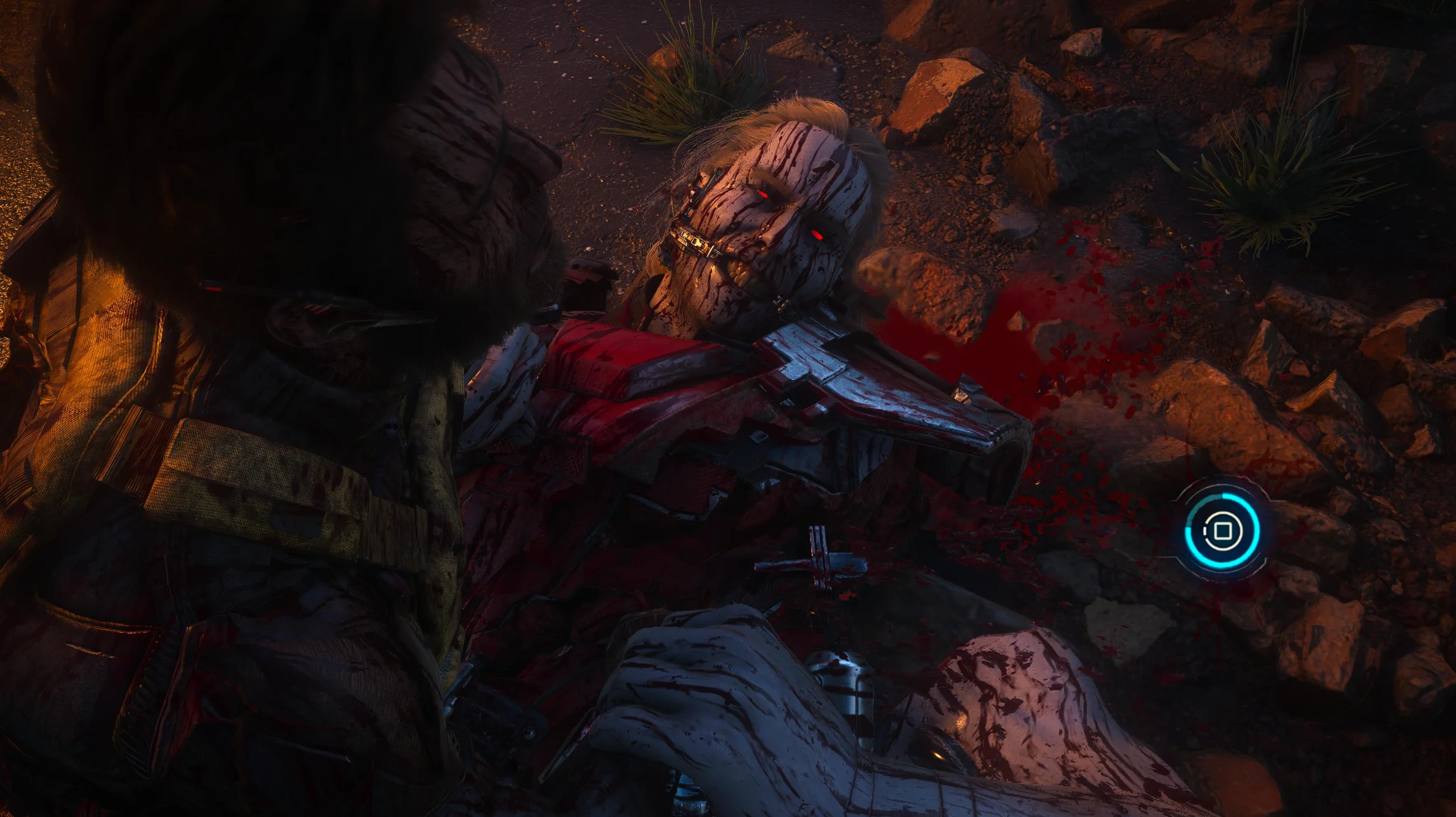 Wolverine enfrentando Omega Red em Marvel's Wolverine