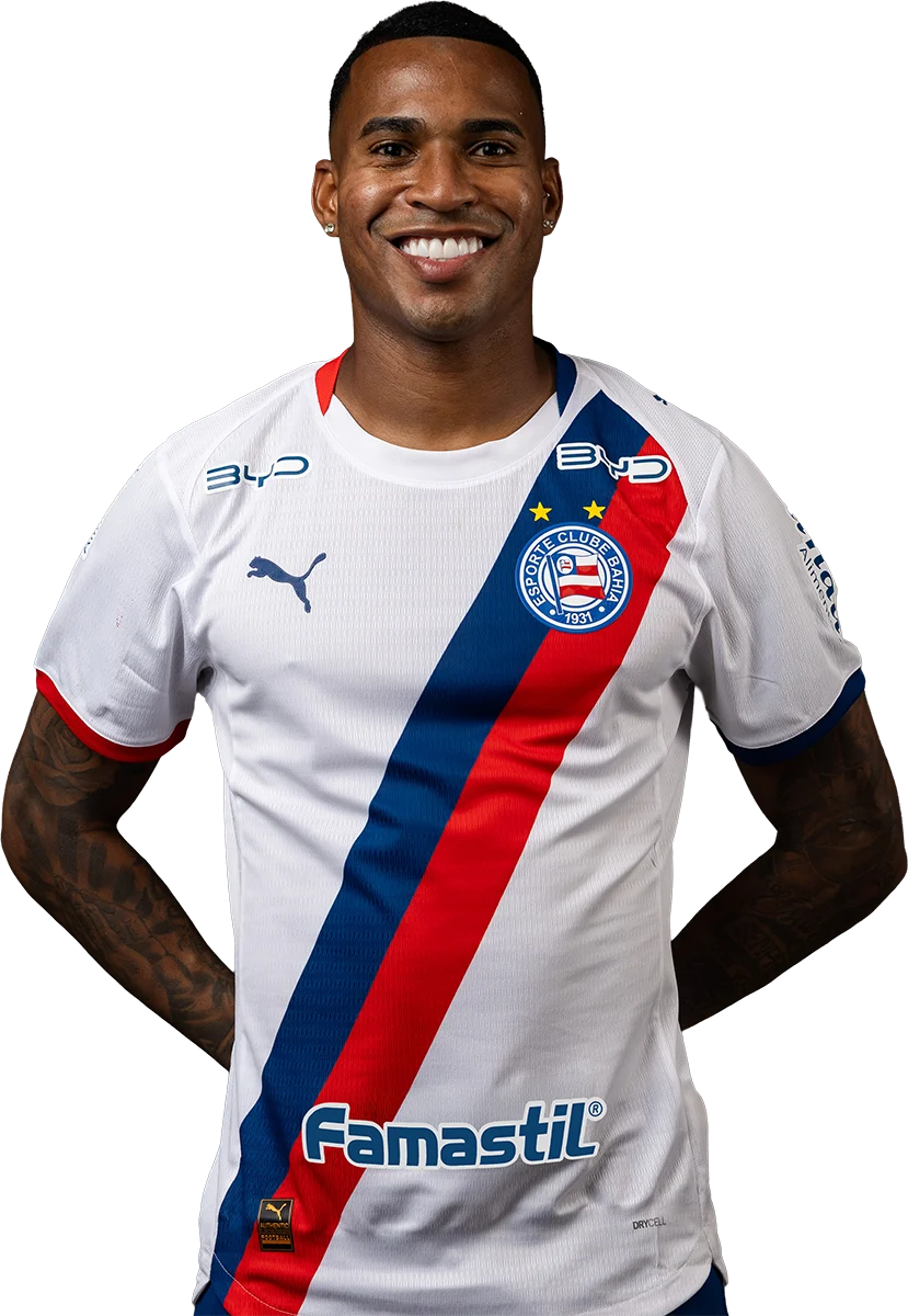 Jean Lucas com a camisa do Bahia em 2026