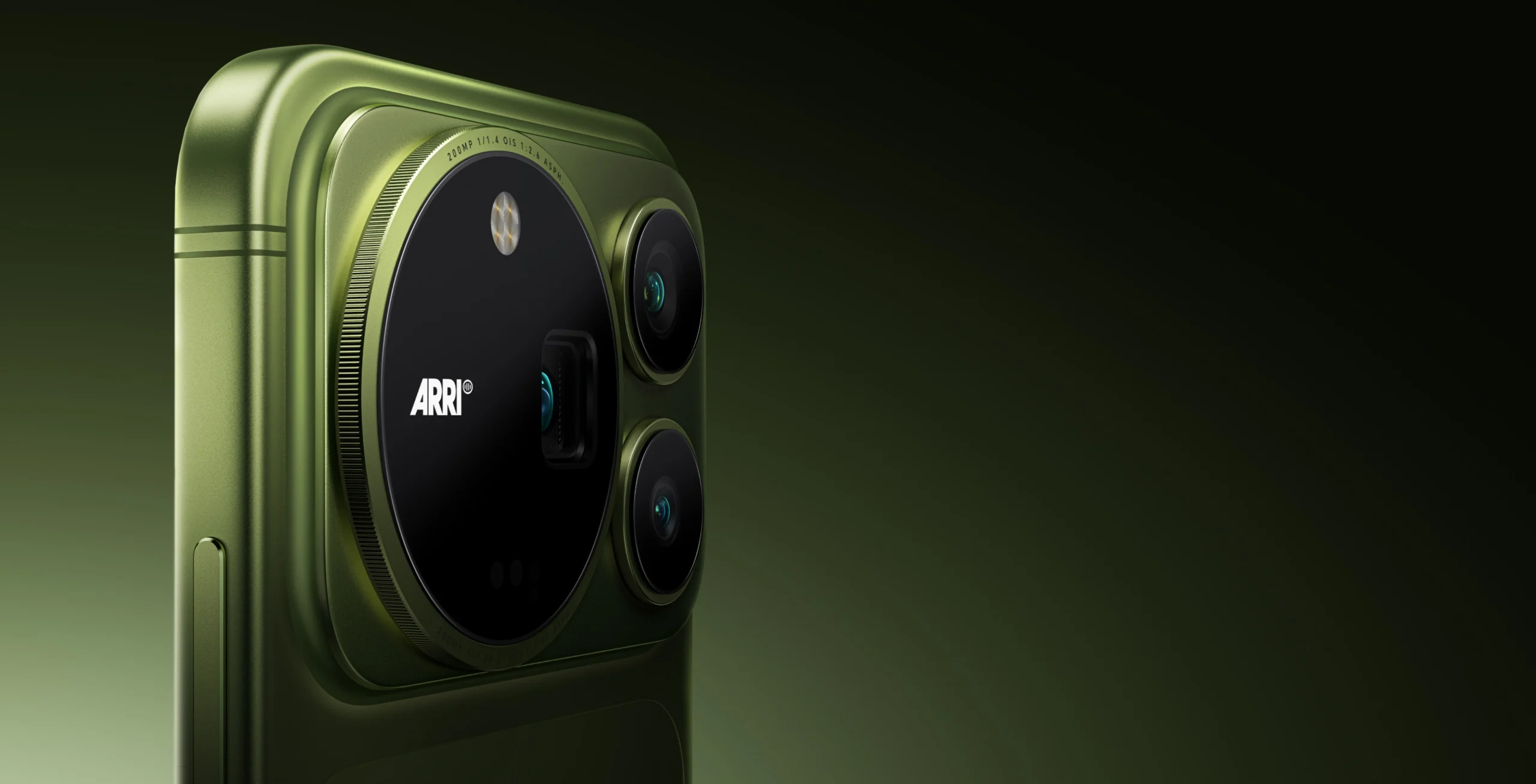 HONOR Magic9 verde em destaque, com o conjunto traseiro de câmeras
