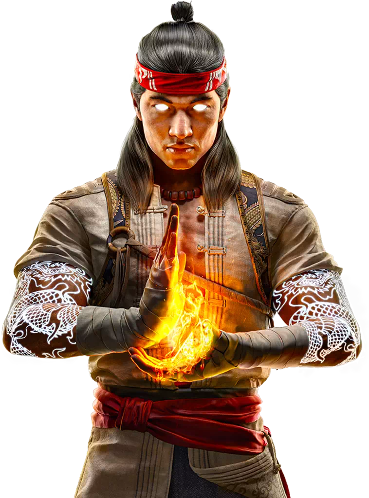 Liu Kang em arte oficial de Mortal Kombat 1