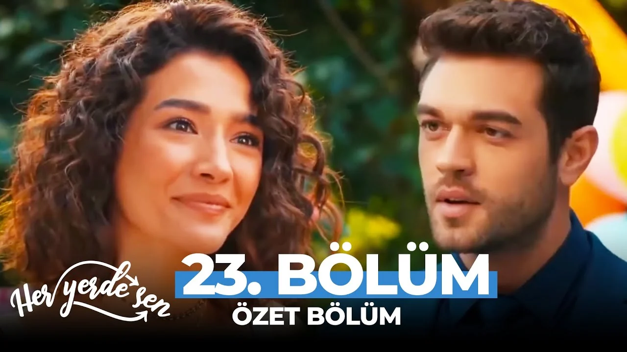 Selin e Demir no final da novela turca Her Yerde Sen