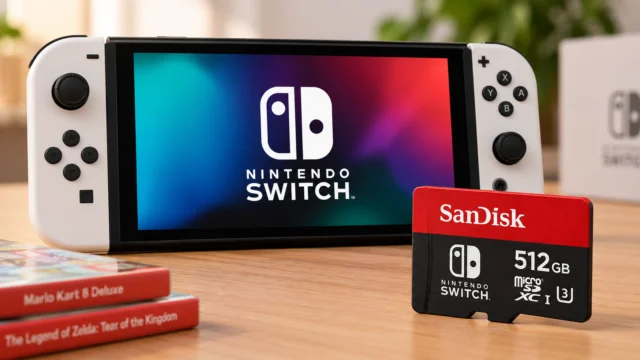 Melhor cartão de memória para Nintendo Switch: 5 microSD para comprar em 2026