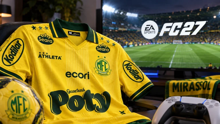 Leão aparece oficialmente na franquia pela primeira vez; acordo garante identidade visual do clube no novo jogo da Electronic Arts.