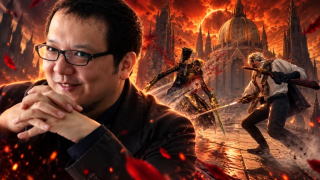 Miyazaki diante da batalha gótica