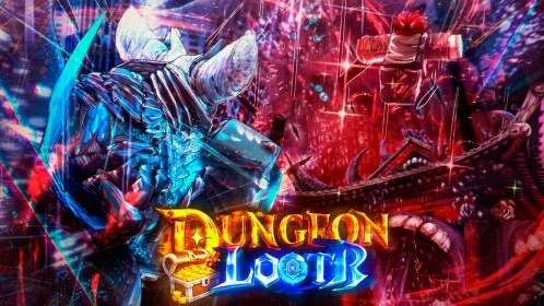 Arte oficial de Dungeon Lootr no Roblox