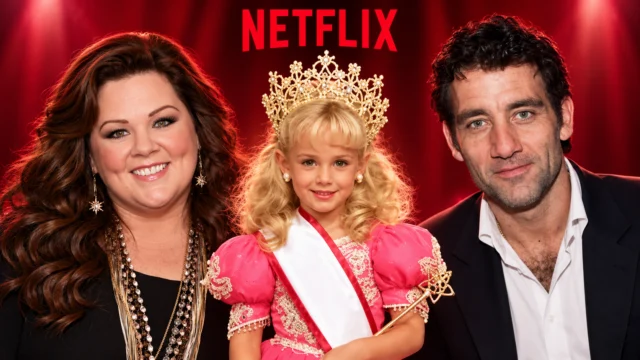 Netflix revela Melissa McCarthy e Clive Owen em série sobre JonBenét Ramsey