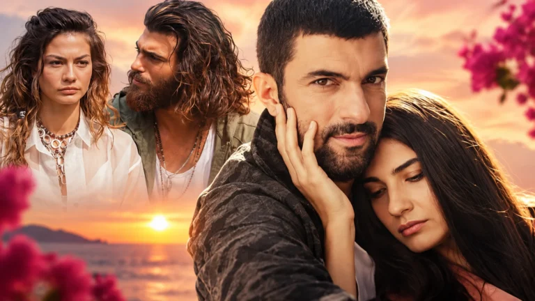 Depois do fim de Meu Nome é Farah, Demet Özdemir e Engin Akyürek podem ser vistos em outras novelas e séries turcas — Imagem: Montagem/Overdrive